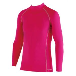 BODY TOUGHNESS パワーストレッチ ハイネックシャツ JW-171 ピンク フリー