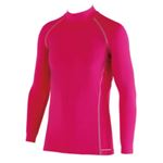 BODY TOUGHNESS パワーストレッチ ハイネックシャツ JW-171 ピンク フリー