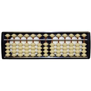 13桁 プラスチックそろばん 白玉