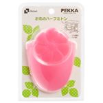 ペッカ お花のハーフミトン ピンク