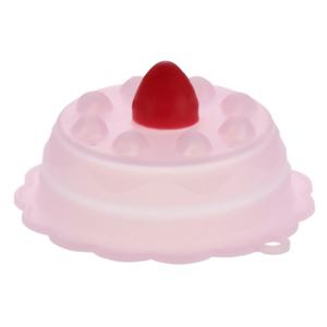 ペッカ ケーキのフードカバーS ピンク