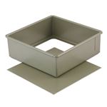 富士ホーロー ベイクウェアー 角型 デコレーション底取型 12cm 57299