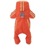 EVERYDAY HOLIDAY 足つきレインコート オレンジ 1号