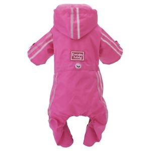 EVERYDAY HOLIDAY 足つきレインコート ピンク 2号