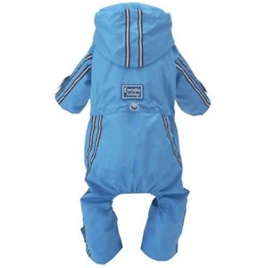 EVERYDAY HOLIDAY 足つきレインコート ブルー 1号