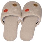 エトフ 洗えるスリッパ ベージュ