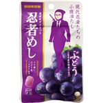 UHA味覚糖 忍者めし 山ぶどう味 20g×10個