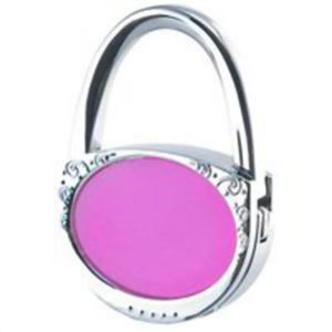 【在庫限り】ファイン 杖・傘も掛けられるバッグホルダー ピンク