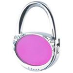 【在庫限り】ファイン 杖・傘も掛けられるバッグホルダー ピンク