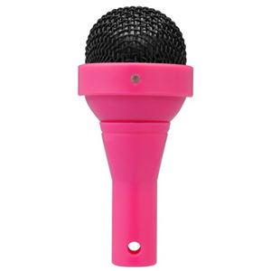 グリーンハウス マイク型ポータブルスピーカー GH-SPA108MICP ピンク