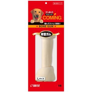 ゴン太のカミング 骨型ガム Lサイズ 1本入