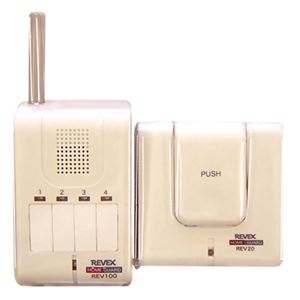 リーベックス 呼び出しボタン&携帯受信チャイム REV120