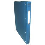 コクヨ バインダー 26穴 B5 ハ-110 青