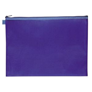 アゾン ネッシュケース(ソフト) A4サイズ AZ-375-10 ブルー