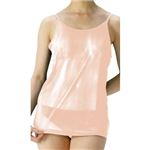 絹の風 キャミソール&ショーツ 絹100% ピンク ヒップ75-95cm