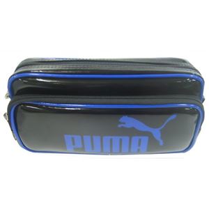 puma(プーマ) エナメルダブルペンケース 群青