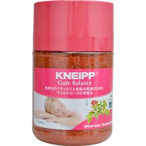 クナイプ グーテバランス バスソルト ワイルドローズの香り 500g(入浴剤 バスソルト)