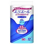 エリエール トイレットティシュー たっぷり長持ちロール 香りつき シングル12R入
