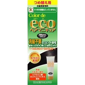 カラーデエコ ヘアマニキュア ナチュラルブラック つめ替え用