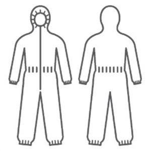 【在庫限り】クリーンガード A40 ツナギ服 M