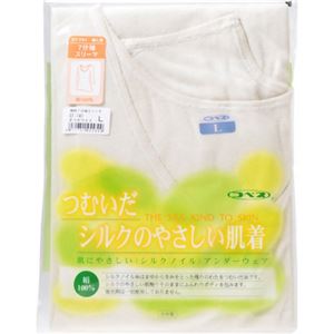 シルクノイル婦人7分袖スリーマー オフホワイト L