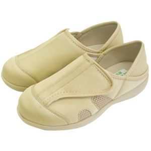 あし笑顔 かかとが踏めるルームシューズKT-1 ベージュ S