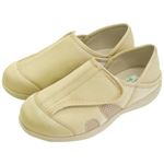 あし笑顔 かかとが踏めるルームシューズKT-1 ベージュ M