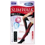 スリムウォーク 美脚ストッキング パンティストッキング ブラック・ダイヤ柄 M-L