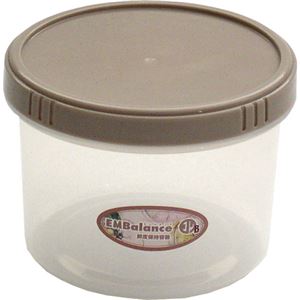 エンバランス丸型パック ジニアルベージュ 470ml