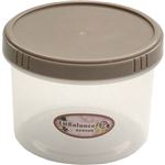 エンバランス丸型パック ジニアルベージュ 470ml