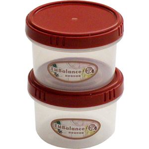 エンバランス 丸型パック ルビーコーンレッド 130ml×2個セット