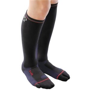 D-LINEサポートソックス ロング ブラック M 000-0473