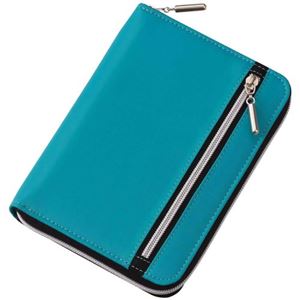 Nilon ダブルファスナーカラーマルチカバーノート A5 ブルー CN182 A