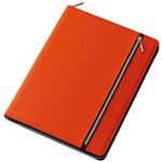 Nilon ダブルファスナーカラーマルチカバーノート A5 オレンジ CN182 D