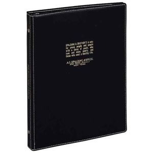 Brosビジネスシリーズ 30穴バインダー A4 ブラック BRE200 B