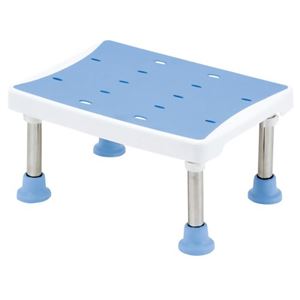 マキライフテック 浴槽台アシスト(台座) 5段階 ライトブルー YAS-H03LB