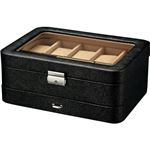 ユーパワー ウォッチコレクションボックス 5ウォッチ&ジュエル WC-04012 ブラック