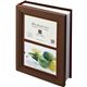 ユーパワー メモリーズ木製アルバムフォトフレーム 2ウィンドー EF-02802 ブラウン画像最小1