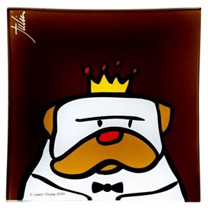 ユーパワー ジュリアン・チャン Animal kingグラストレー ブルドッグ JC-00852