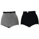 ぽっこりおなか卒業ショーツ 2枚組 M グレー 6350032画像最小1