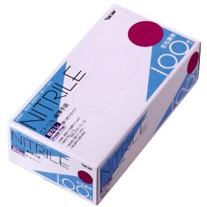 GloveMania ニトリル 極薄手袋 粉なし 使いきりタイプ 左右兼用 100枚入 #2041 ブルー S