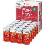 【ケース販売】伊藤園 理想のトマト 190g×20本