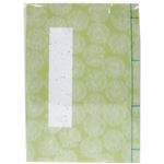 和本芳名帳 越前和紙 緑 ケ351