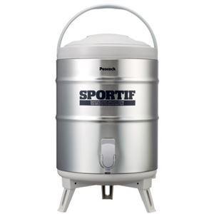 ピーコック ステンレスキーパー(ウォータージャグ) 広口タイプ 9.5L グレー INS-100(H)