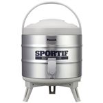 ピーコック ステンレスキーパー(ウォータージャグ) 広口タイプ 6.1L グレー INS-60(H)