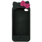 アイフォンケース ハローキティ ブラック