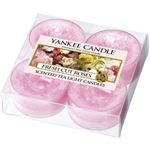 （まとめ買い）ヤンキーキャンドル クリアカップティーライト4個入り FCローズ×6セット