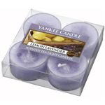 （まとめ買い）ヤンキーキャンドル クリアカップティーライト4個入り Lラベンダー×6セット