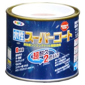 アサヒペン 水性スーパーコート アイボリー 1/5L