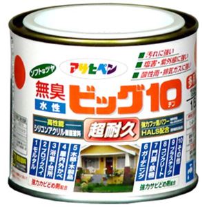 アサヒペン 無臭 水性ビッグ10 カントリーブルー 1/5L